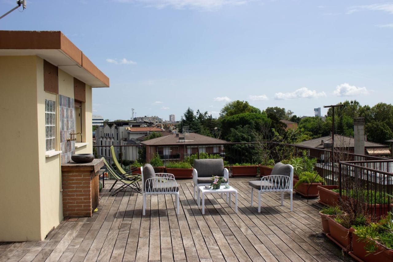 Appartamento Terrazza Privata Venezia Mestre Marghera Esterno foto